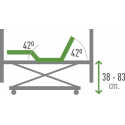 Cama articulada con elevador Teyder Sapphire y Colchon HR Cama articulada con elevador Teyder Sapphire y Colchon HR