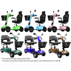 Cambio color personalizado scooter Libercar
