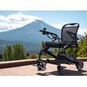 Silla de ruedas eléctrica minusválido Libercar Karbon Mini Fibra Carbono